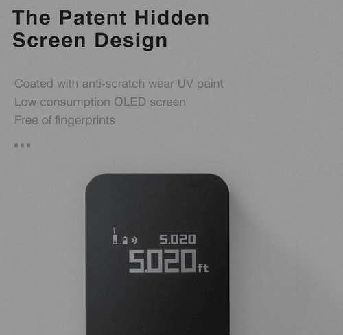 Hoto Medidor De Distancia Láser Smart Xiaomi Bluetooth 30mt