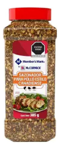 Sazonador Pollo Estilo Canadiense Members Mark Mccormick385g