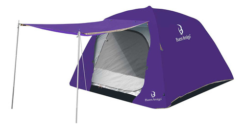 Barraca Nautika Cherokee Coluna Dagua 3000mm Vermelha Azteq Cor Roxo