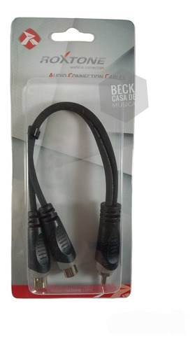 Imagen 3 de 10 de Cable 1 Rca Macho - 2 Rca Hembra Roxtone Rayc570l02