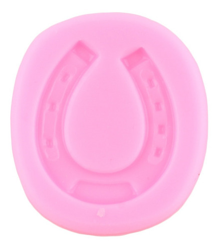 6pcs Molde Silicon Cabeza De Toro Herraduras Caballo Fondant