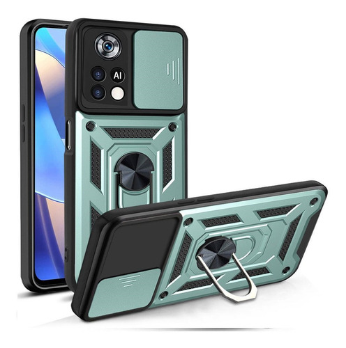 Imagen 3 de 9 de Estuche Xiaomi Redmi Note 11 Pro Hard 3 En 1 - 69 Cases