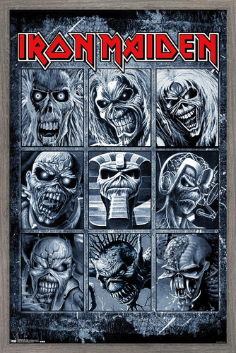 Trends International Iron Maiden - Poster De Pared De Rejill