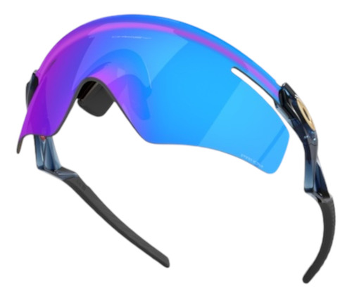 Óculos de Sol Oakley QNTM Kato T Stonewash Lentes Prizm Sapphire OO9481-0256