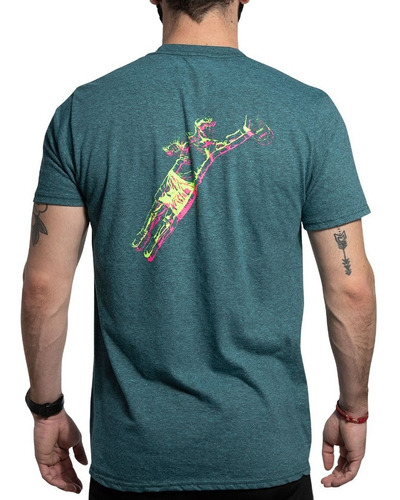 Imagen 3 de 3 de T-shirt Básica Arquero Adulto - Turquesa
