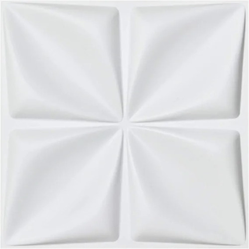 12 Paneles De Pared Decorativos Blanco