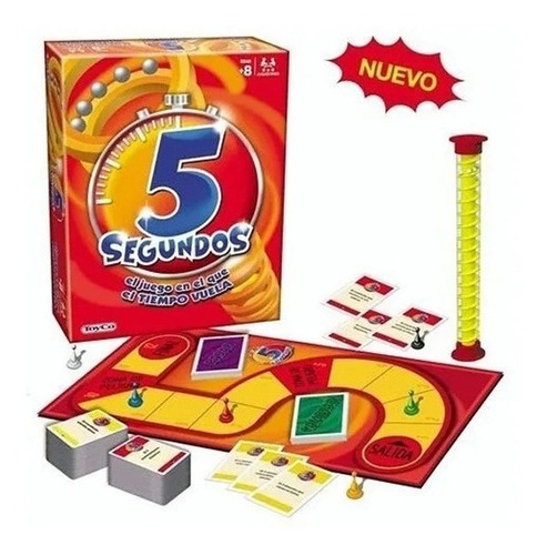 Imagen 1 de 6 de Juego De Mesa 5 Segundos - Toyco
