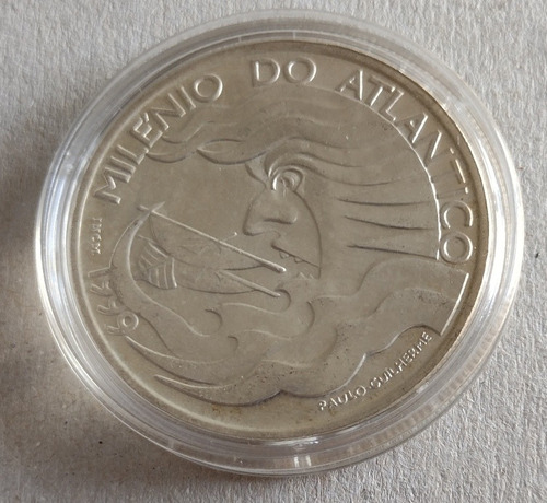 Moneda De Plata De Portugal Expo Lisboa Año 1999