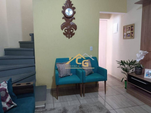 Imagem 8 de 30 de Sobrado Com 2 Dormitórios À Venda, 110 M² Por R$ 350.000,00 - Jardim Caparelli (mailasqui) - São Roque/sp - So0071