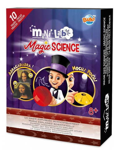 Mini Laboratorio Set De Magia P/ Niños Trucos Científicos 