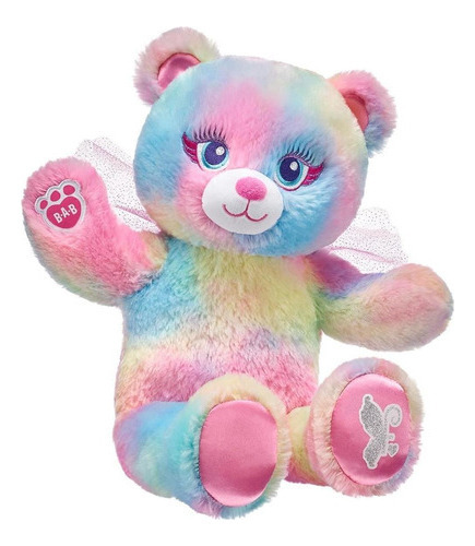 Peluche Oso Pastel Hada Fairy Build A Bear Color Multicolor