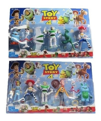 Muñecos Toy Story X6 Personajes
