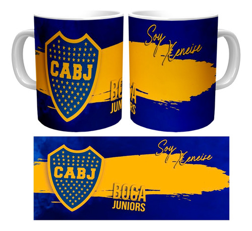 Taza De Boca Soy Xeneise / Taza De Cerámica