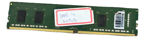 Memoria Ram Desktop 4gb Ddr4 2400mhz Kingston (Usado)