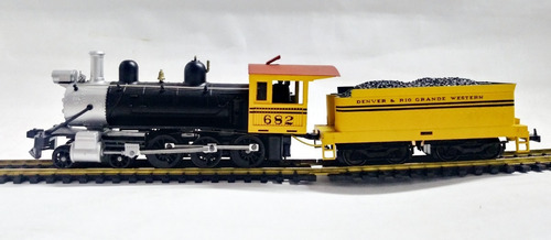 Imagen 2 de 6 de Locomotora A Vapor Denver And Rio Grande - 1/87 H0 Frateschi