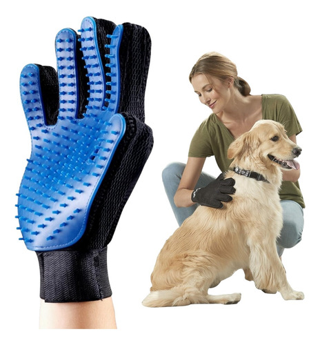 Guantes Para Bañar Perros Guante Removedor De Pelos Mascotas