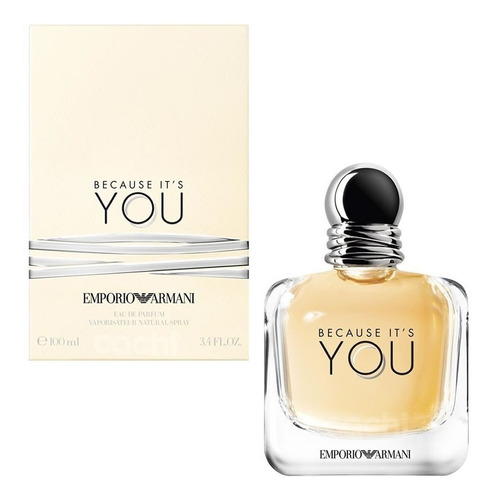 Armani Because I´ts You Mujer Perfume Original 50ml Local!