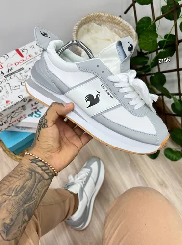 Tenis le best sale coq sportif gris