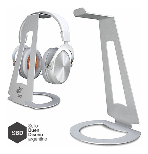 Soporte Para Auriculares Metálico Bam A3 -alto- Premium!!!