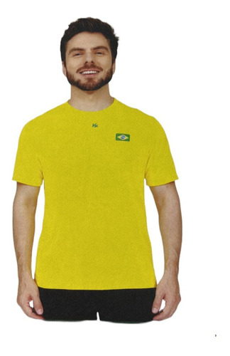 Camiseta Kanxa Brasil Logo Masculina - 7597