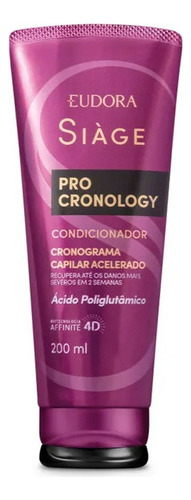 Condicionador Siàge Pro Cronology 200ml - Eudora