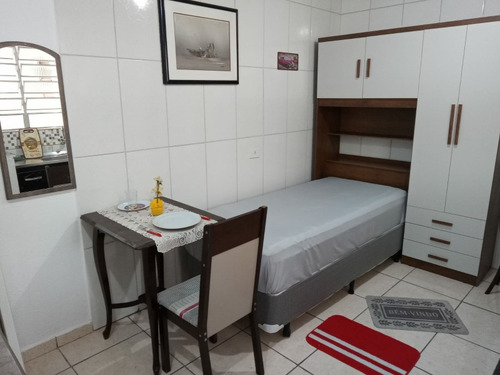Kitnet Mobiliada Para 1 Pessoa,próximo Prodesp,vila Andrade