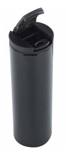 Termo Acero Inoxidable 500 Ml Negro Linnar