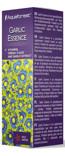 Ajo Y Vitaminas Para Peces Aquaforest Garlic Oil