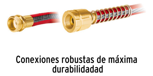 Combo De Manguera Y Pistola De Riego Tejido Radial Domestico