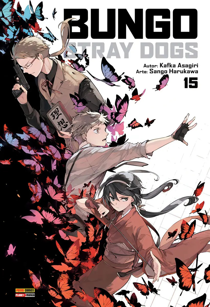 Capa de Bungo Stray Dogs Volume 15
