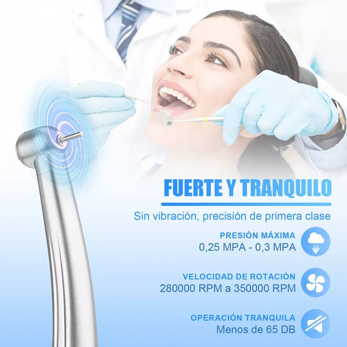 Pieza De Mano Alta Velocidad Profesional Turbina Punta2hoyos