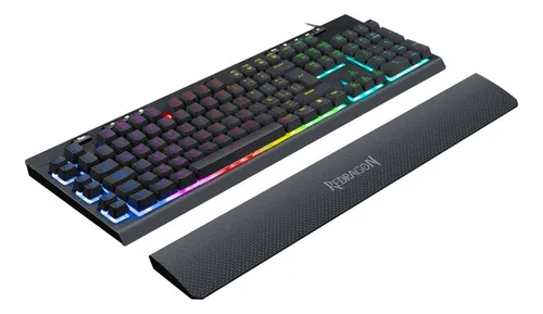 comprar Teclado Redragon Shiva K512 Rgb Qwerty Español Con Luz Rgb