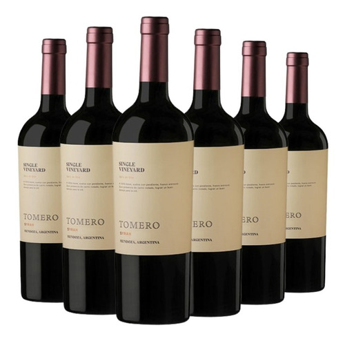 Vino Tomero Single Vineyard Syrah Caja X 6 - Bodega Vistalba