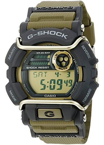 Reloj De Cuarzo Casio G-shock Con Correa De Resina, Verde, 5