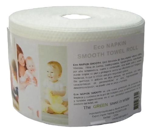 Láminas De Papel De Bambú Eco Napkin