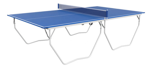 Mesa Ping Pong Agm Profesional Fabricada En Mdf Color Azul