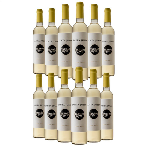 Vino Santa Julia Tardio Blanco 500ml - Pack X12 Botellas