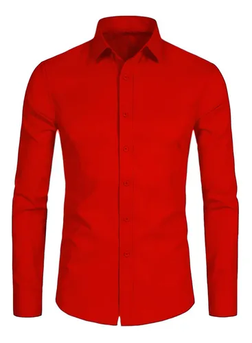 Camisas rojas para hombre sale