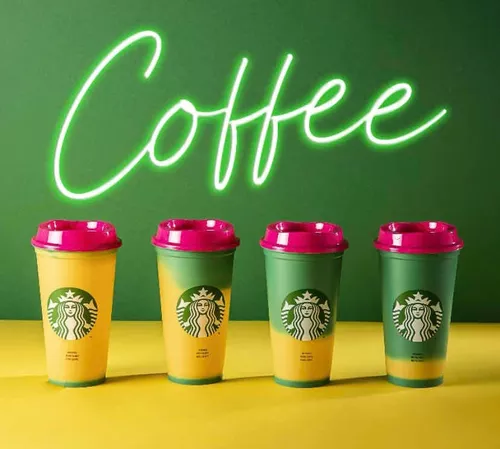 Vaso De Starbucks Edición Especial Cambia Color - Original 1