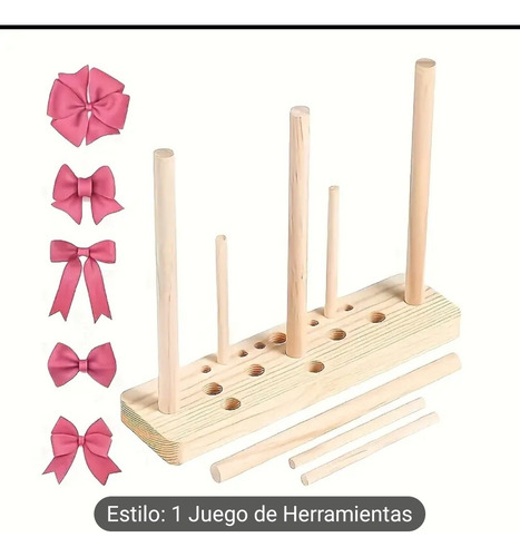 Kit De 9 Piezas. Pará Hacer Lazos.