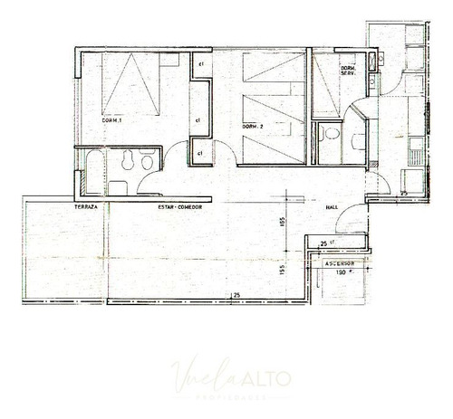 Depto. En Venta 2 Dorm Y Servicios / Vitacura / 2 Estac.