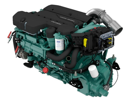 Motor Diesel Volvo Penta D8 600hp Reversor P/ Barco Lancha