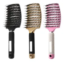 Comprar Cepillo De Pelo Curvado Y 3 Paquetes De Cepillo De Pelo De 9