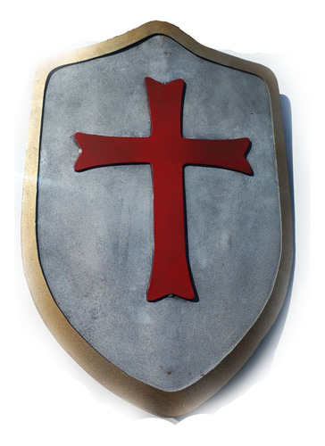 Escudo Templario Fabricado En Metal