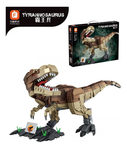 Dinosaurio Para Armar- Tyrannosaurus- 939 Pzs