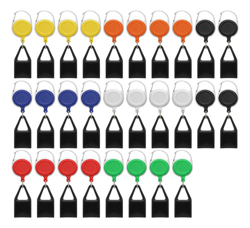 Llavero Retráctil Para Encendedor, 28 Unidades, Varios Color