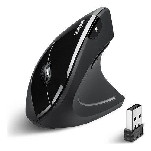 Perixx Perimice-713 Wireless Ergonomic Vertical Mouse - 8...