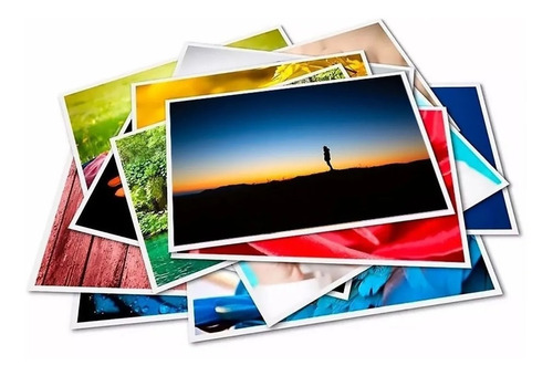 200 Folhas Papel Fotográfico 10x15 Cm Brilhante 230g Premium