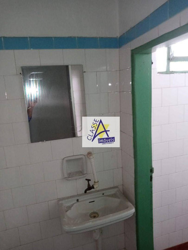 Imagem 5 de 10 de Salão Para Alugar, 150 M² Por R$ 2.200,00/mês - Jardim Santa Lídia - Mauá/sp - Sl0126
