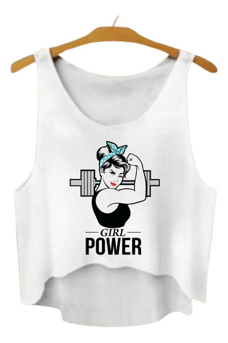 Blusa Academia Feminina Regata Cropped Estampas Variadas